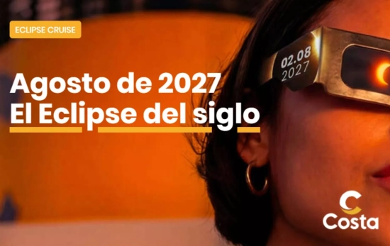 Anuncio Costa Cruceros para el eclipse del año que viene/ CEDIDA Anuncio Costa Cruceros para el eclipse del año que viene/ CEDIDA