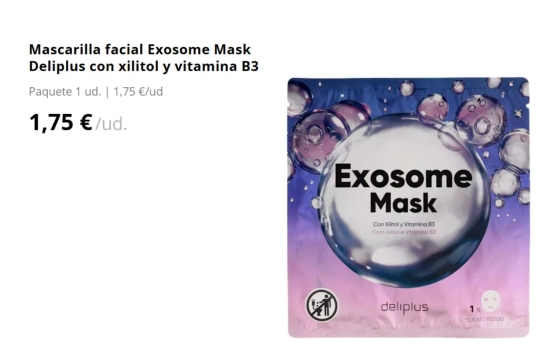 Exosomas Mask/ MERCADONA Exosomas Mask/ MERCADONA