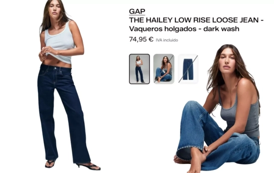 The Hailey Jeans x GAP en Zalando The Hailey Jeans x GAP en Zalando