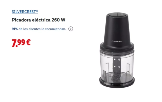La alternativa eléctrica por solo 7,99 euros/ LIDL La alternativa eléctrica por solo 7,99 euros/ LIDL