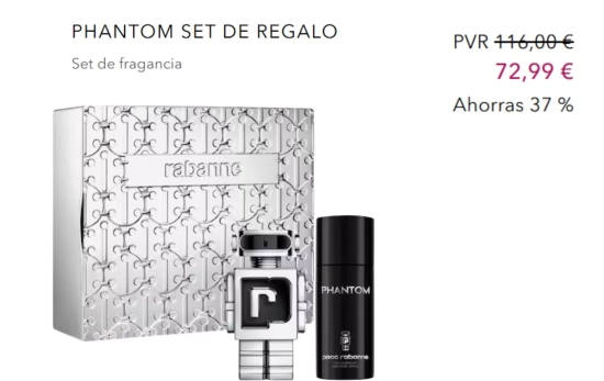Phantom Eau de toilette Lote/ Douglas Phantom Eau de toilette Lote/ Douglas