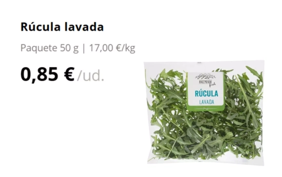 Rúcula/ MERCADONA