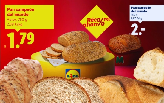 Imagen promocional pan de Lidl/ LIDL Imagen promocional pan de Lidl/ LIDL