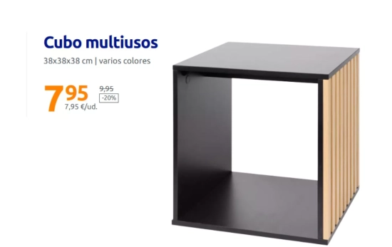 Cubo multiusos/ ACTION