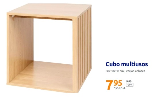 Cubo multiusos/ ACTION