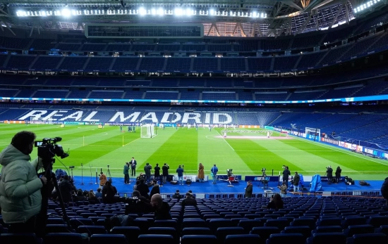 Interior del estadio Santiago Bernabéu / EP