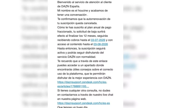 DAZN confirma la baja de Sergey D. / CEDIDA DAZN confirma la baja de Sergey D. / CEDIDA