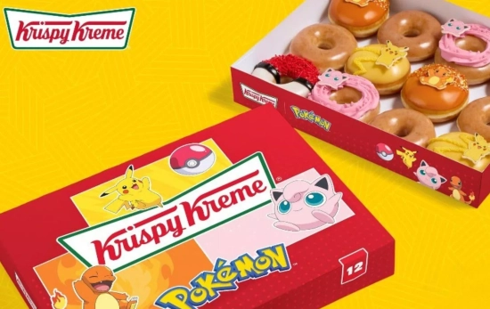 Donut de Krispy Kreme de Pokemon/ CEDIDA Donut de Krispy Kreme de Pokemon/ CEDIDA
