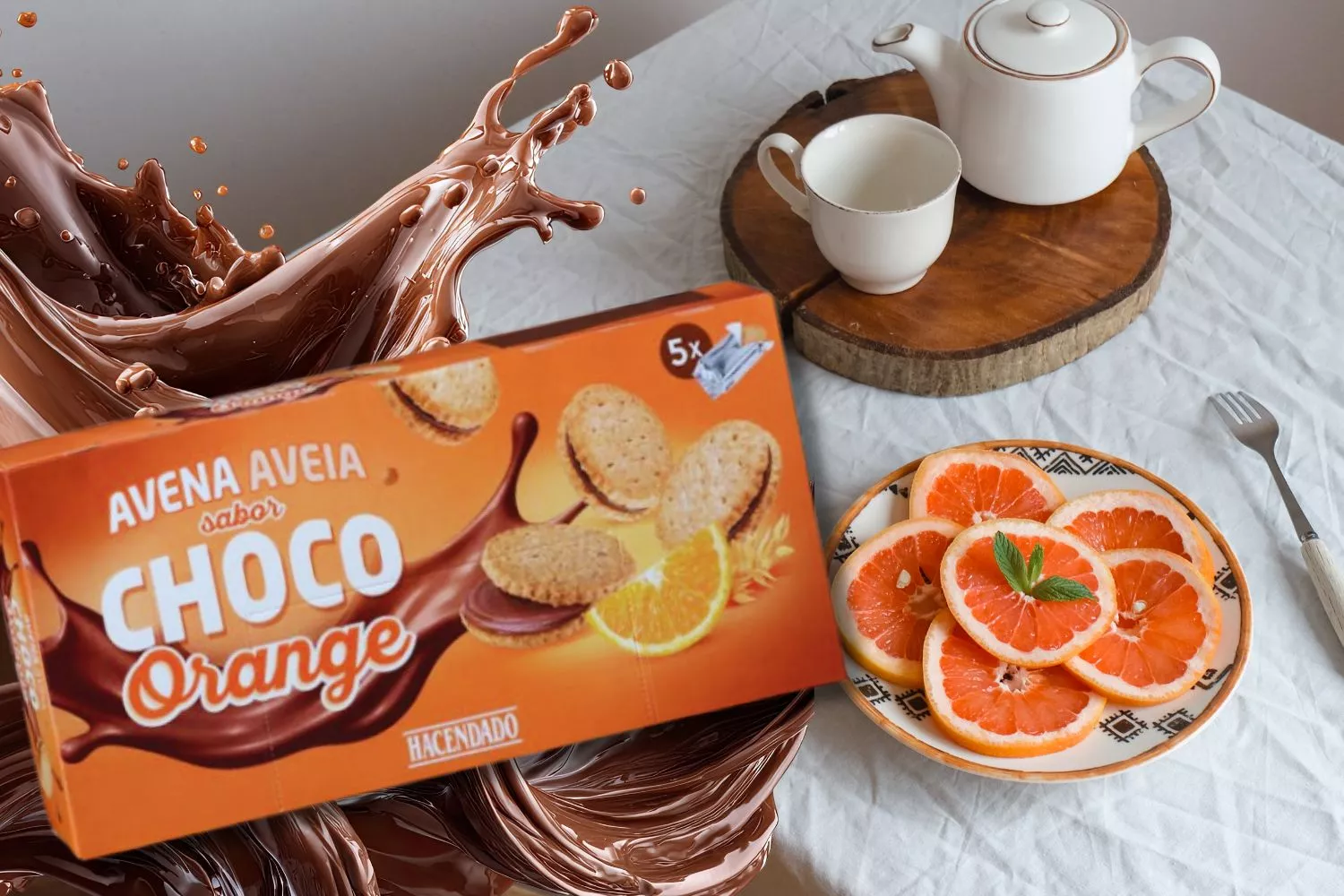Las nuevas galletas de avena y chocolate de Mercadona / Fotomontaje CONSUMIDOR GLOBAL
