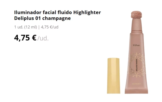 Iluminador Deliplus/ MERCADONA