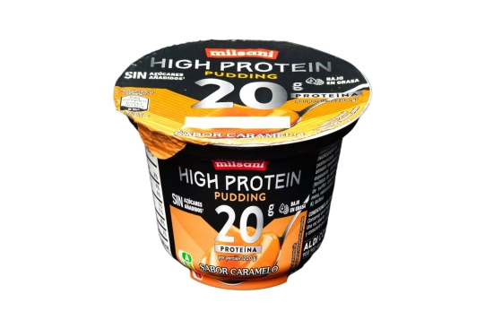 Mousse proteica de caramelo/ ALDI Mousse proteica de caramelo/ ALDI