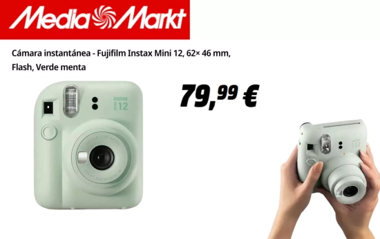 Cámara instantánea - Fujifilm Instax Mini 12/ MEDIAMARKT