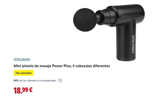 Pistola de masaje/ LIDL
