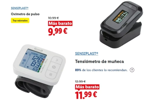 Tensiómetro y oxímetro/ LIDL