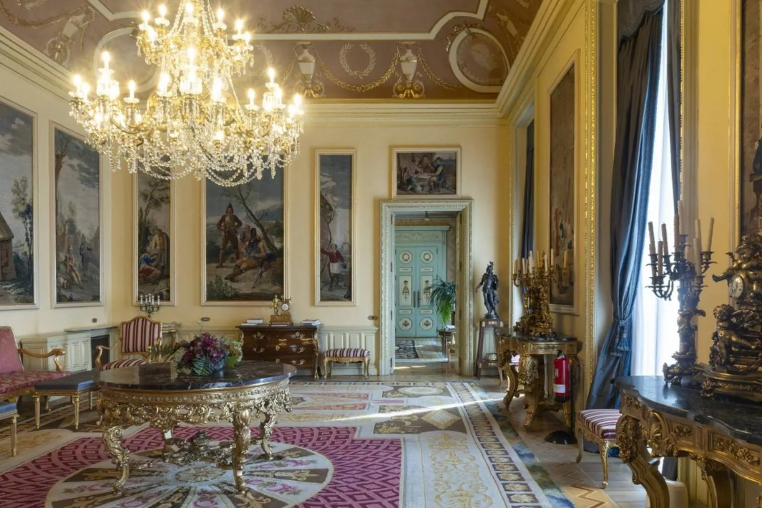 Una estancia del Palacio de Buenavista   COMUNIDAD DE MADRID