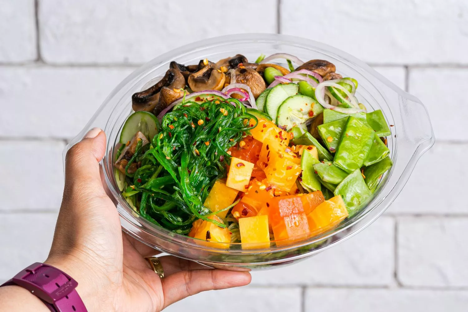 Un 'bowl' de comida saludable