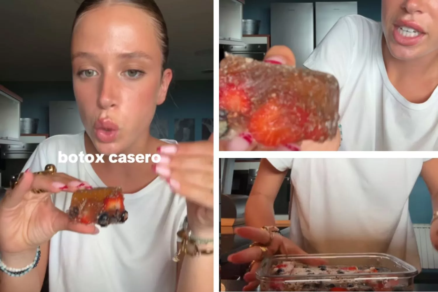Una influencer revela cómo hacer bótox casero para mejorar tu piel, pelo y uñas / Fotomontaje CONSUMIDOR GLOBAL