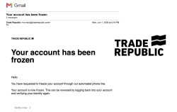 Robo de 20.000 euros en Trade Republic: "Bloqueé la cuenta y aún así me quitaron el dinero"