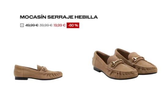 Mocasines de serraje con hebilla/ MANGO OUTLET Mocasines de serraje con hebilla/ MANGO OUTLET