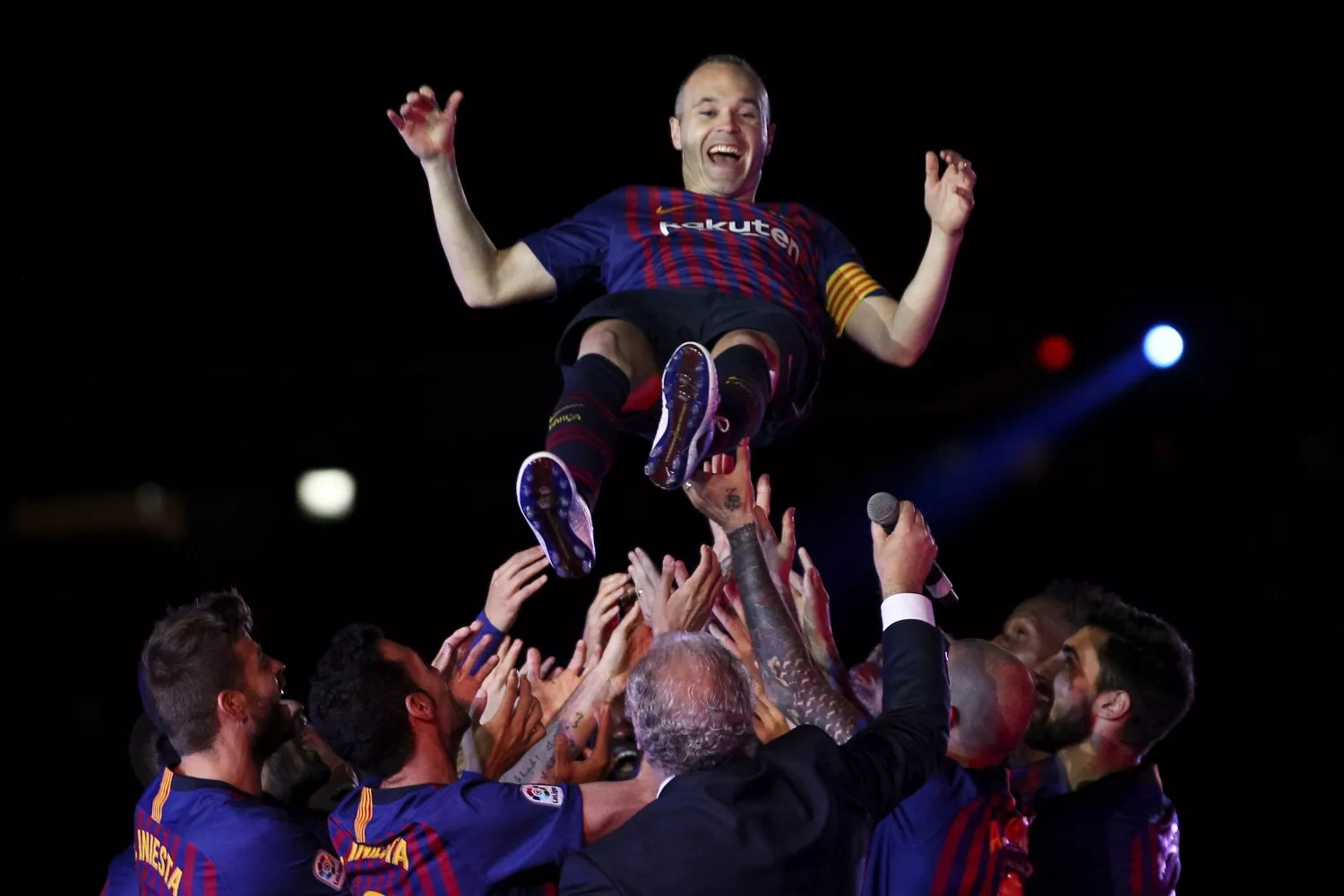 El exfutbolista Andrés Iniesta   Enric Fontcuberta   EFE