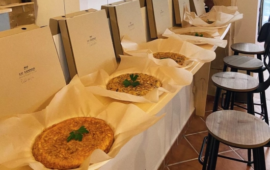 Tortillas recién hechas listas para entregar / CEDIDA Tortillas recién hechas listas para entregar / CEDIDA