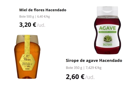 Ingredientes necesarios para hacer los cereales saludables/ MERCADONA Ingredientes necesarios para hacer los cereales saludables/ MERCADONA