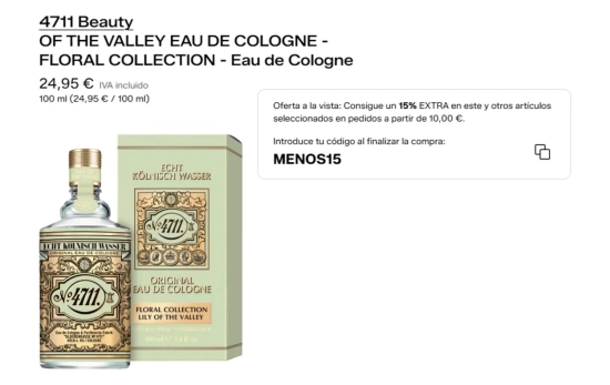 OF THE VALLEY EAU DE COLOGNE - FLORAL COLLECTION/ ZALANDO