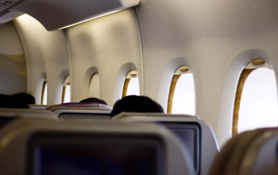Interior de un avión / MAGNIFIC Interior de un avión / MAGNIFIC