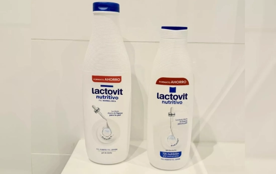 Lactovit cambia el envase de su gel de baño / CEDIDA