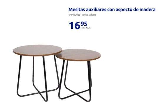 Mesitas auxiliares / ACTION Mesitas auxiliares / ACTION