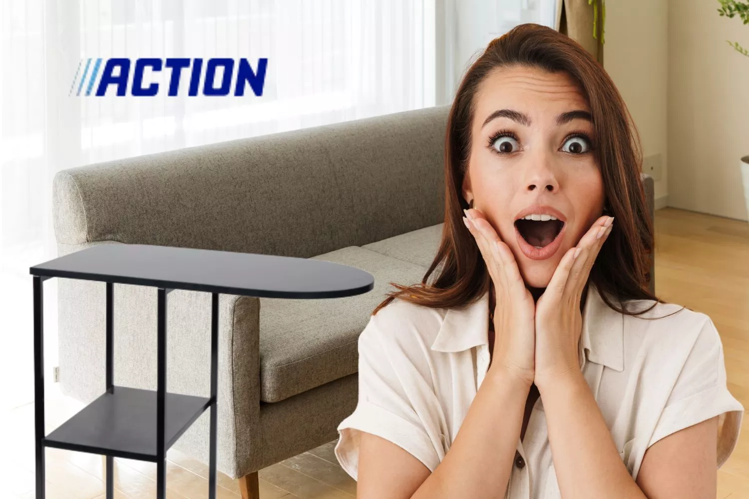 Action redecora tu salón con esta mesita auxiliar de diseño / Fotomontaje Consumidor Global