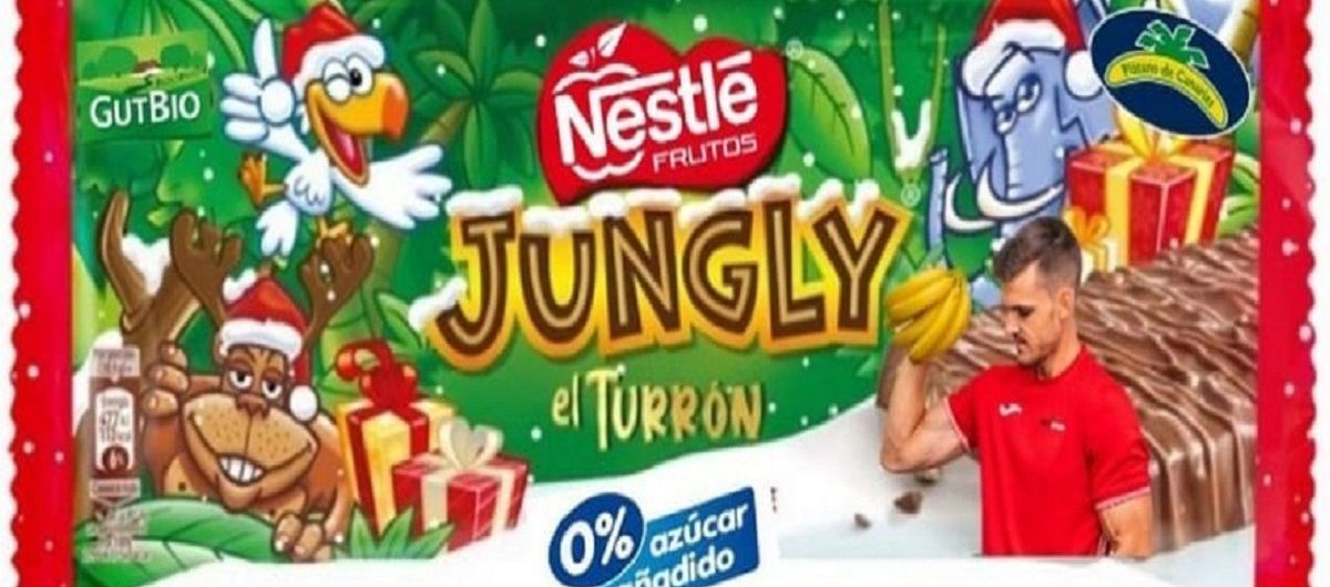 El nuevo turrón Jugly sin azúcar creado por los influencers Carlos Ríos y Sergio Frutos en colaboración con Nestlé / INSTAGRAM SERGIO FRUTOS