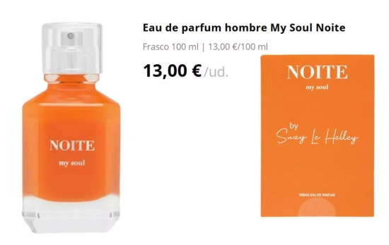 Eau de parfum hombre My Soul Noite/ MERCADONA Eau de parfum hombre My Soul Noite/ MERCADONA