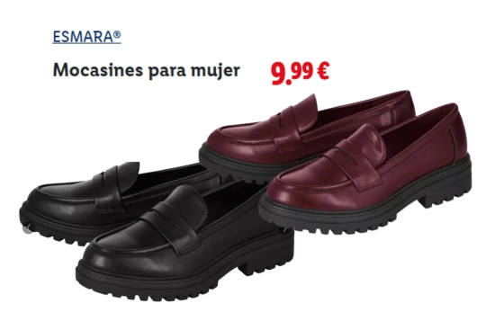 Mocasines para mujer/ LIDL Mocasines para mujer/ LIDL