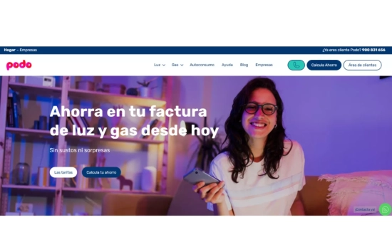 Página web de Podo / CG