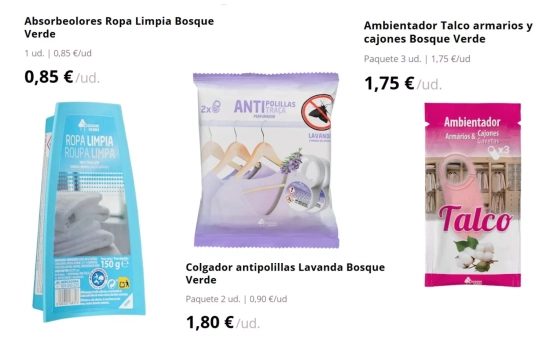 Productos de Mercadona para el cambio de armario/ MERCADONA Productos de Mercadona para el cambio de armario/ MERCADONA