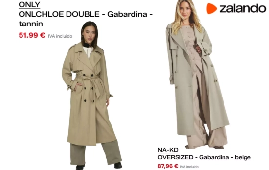 Gabardinas/ Zalando Gabardinas/ Zalando
