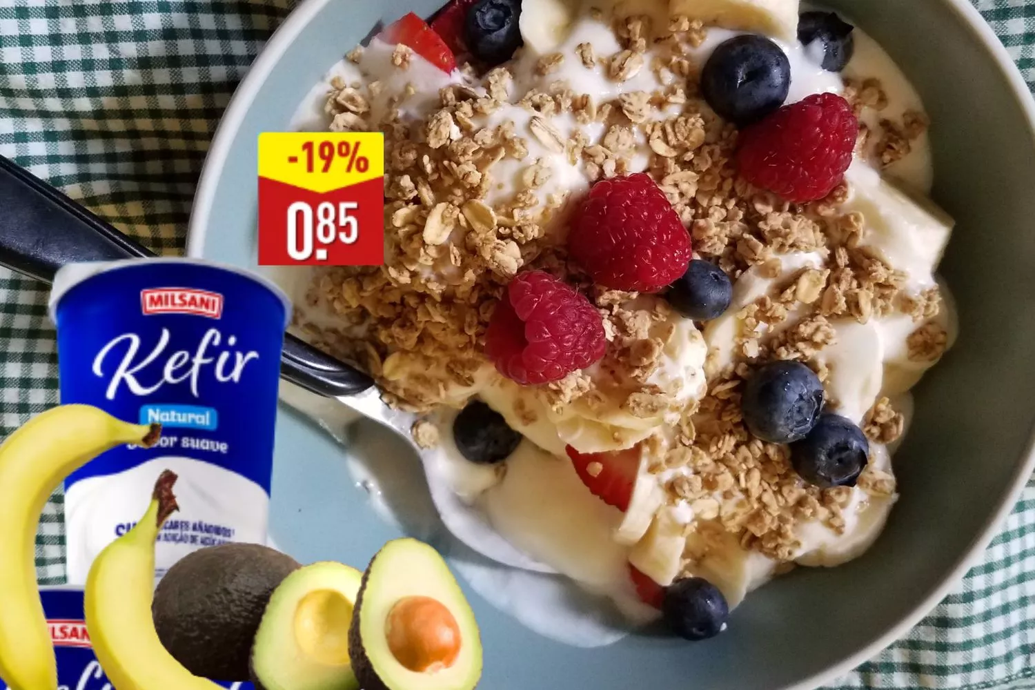 Aldi rebaja la base de los desayunos más antiinflamatorios / Fotomontaje CONSUMIDOR GLOBAL