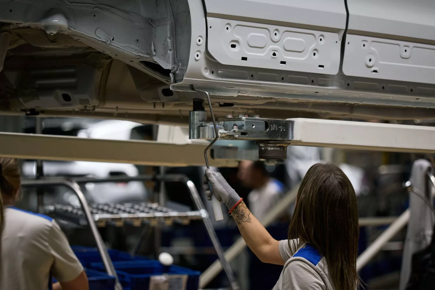 Cadena de fabricación de un Volkswagen / Eduardo Sanz - EP