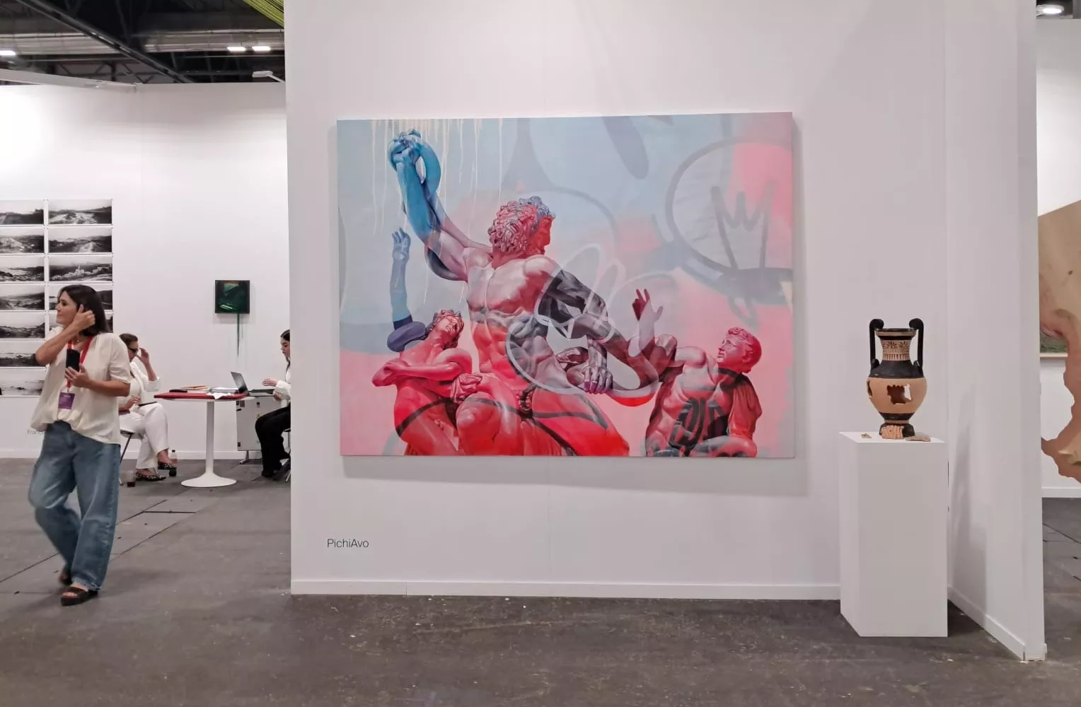 El Laocoonte de PichiAvo en la feria de arte Estampa / CG