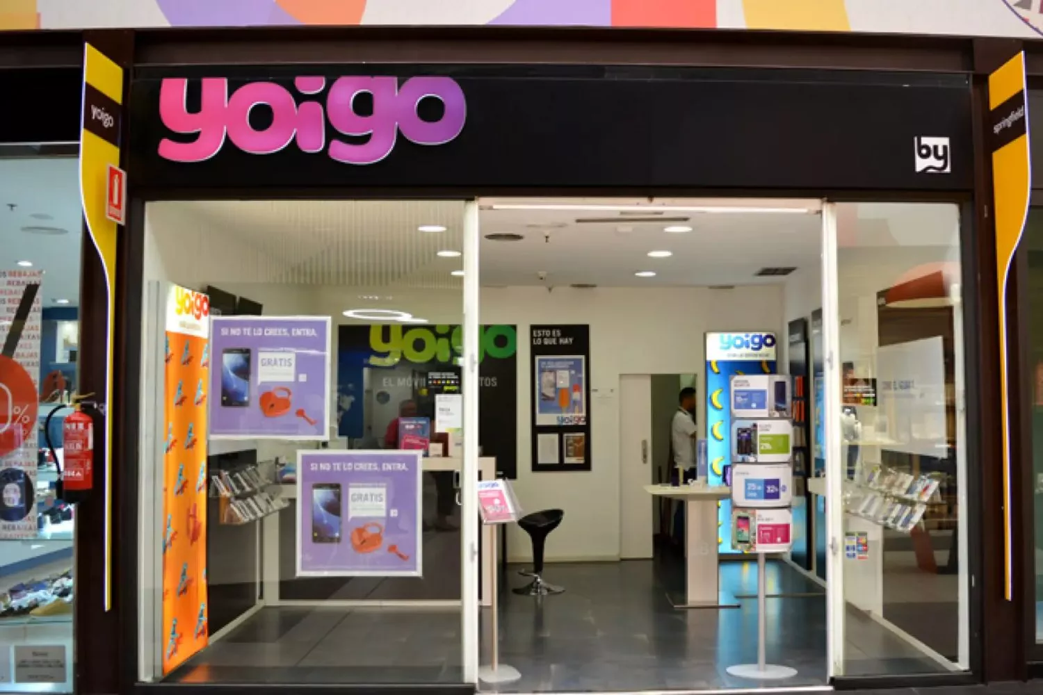 Una tienda de Yoigo / YOIGO