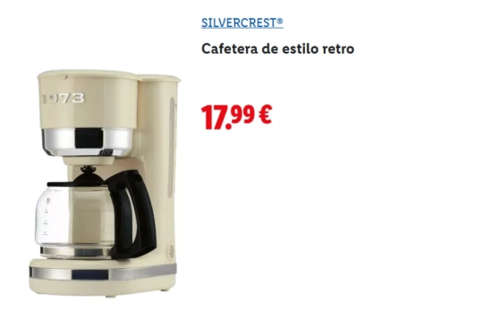 Cafetera melitta / LIDL Cafetera melitta / LIDL