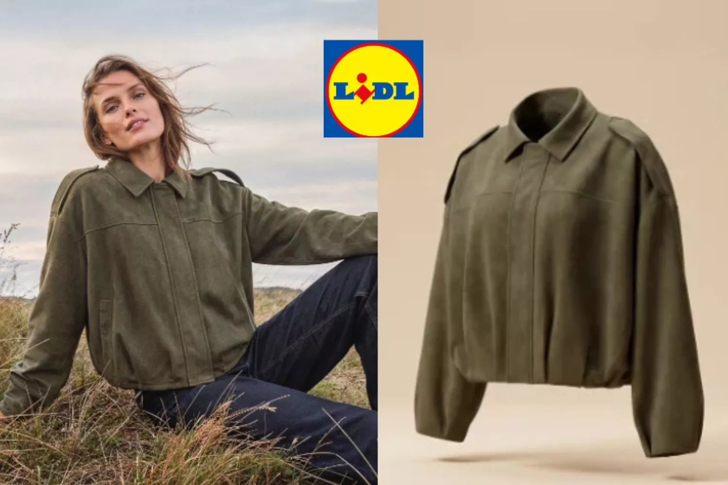 La chaqueta de Lidl que imita a una superventas de Zara / Fotomontaje CONSUMIDOR GLOBAL