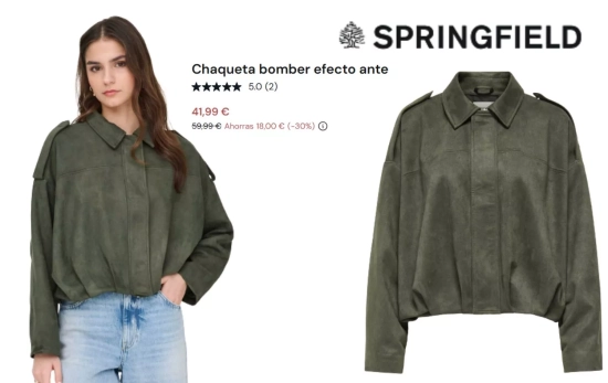 Chaqueta JDY/ SPRINGFIELD Chaqueta JDY/ SPRINGFIELD