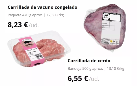 Carrillada de cerdo/ MERCADONA Carrillada de cerdo/ MERCADONA