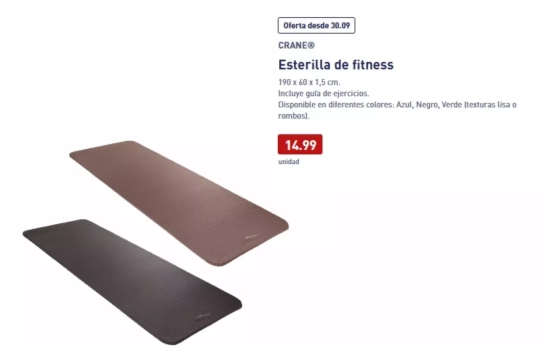 Esterilla/ ALDI Esterilla/ ALDI