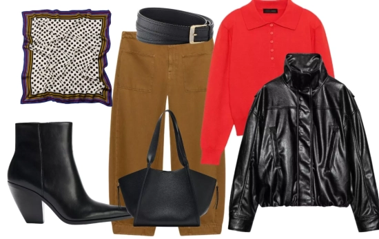 Idea de estilismo con prendas actuales de al colección de otoño de Zara/ Fotomontaje Consumidor Global