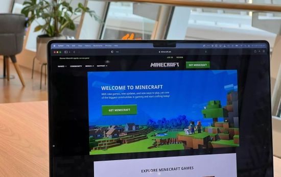 Un ordenador con Minecraft / UNSPLASH Un ordenador con Minecraft / UNSPLASH