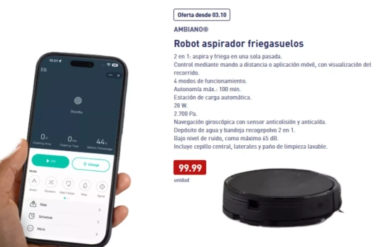 robot 2 en 1/ ALDI robot 2 en 1/ ALDI