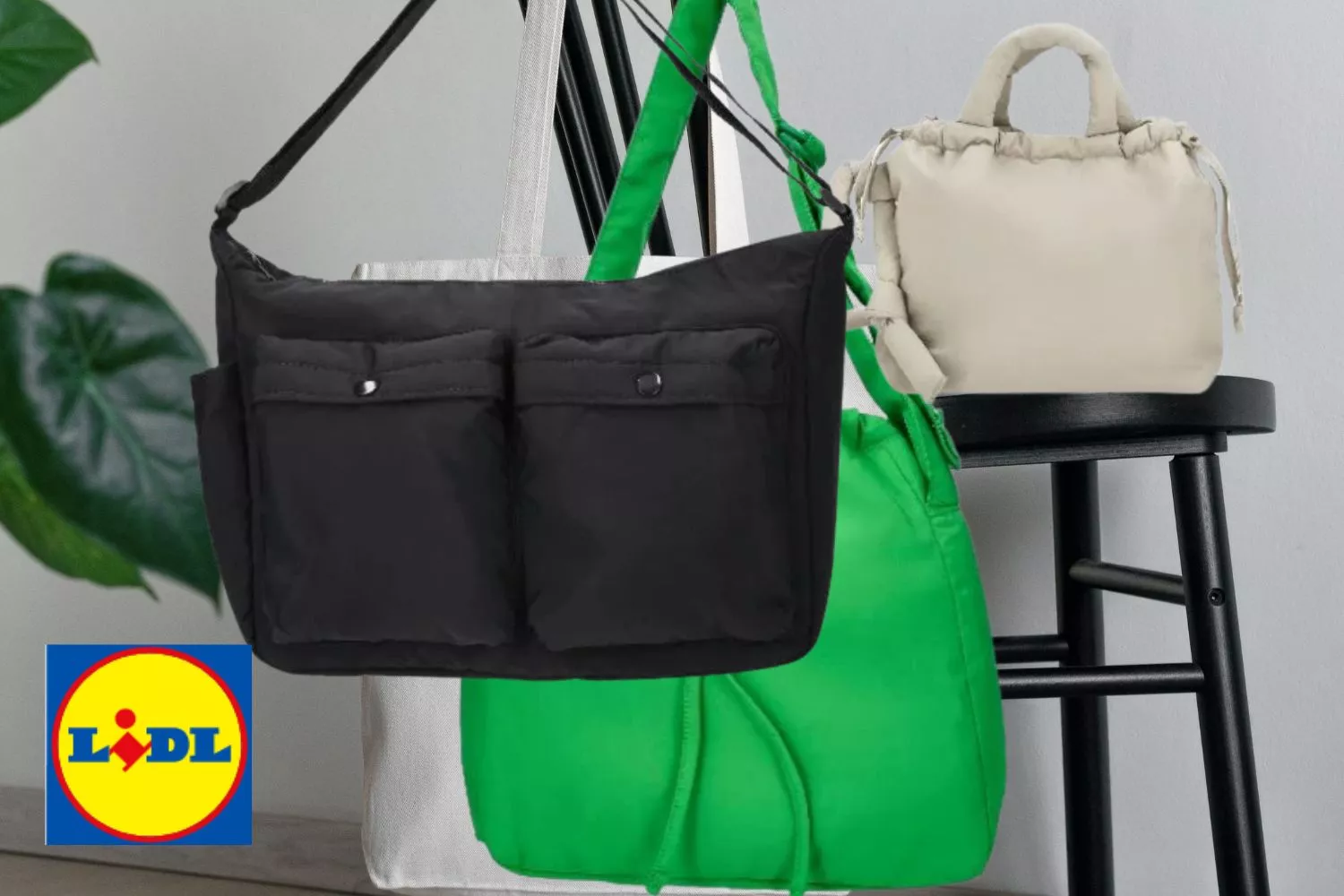 Los bolsos más cómodos, espaciosos y 'todoterreno' para la vuelta a la rutina son de Lidl y se venden por menos de 8 euros/ Fotomontaje Consumidor Global